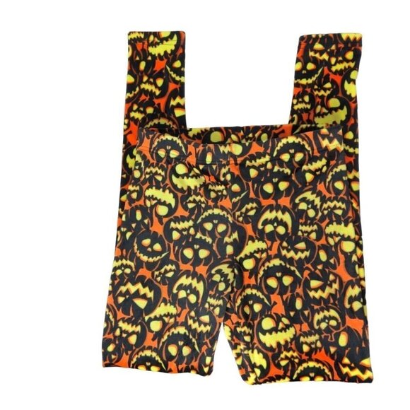 No Boundaries Women's Casual Halloween Jack O Lantern Small Pull On Stretch - Picture 1 of 8